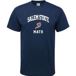  Salem State Vikings Navy Math Arch T Shirt Sports 