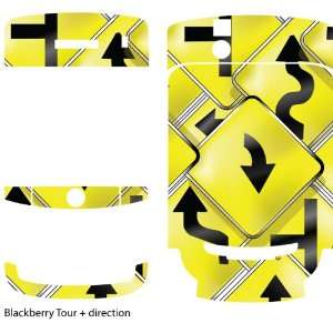  Direction Design Protective Skin for Blackberry Tour Electronics