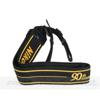 Nikon Golden 90th Anniversary Nylon Leather Neck strap  