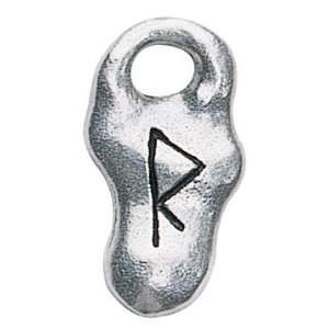 Solid Lead free Pewter Rad Charm for Protection on  Amulet 