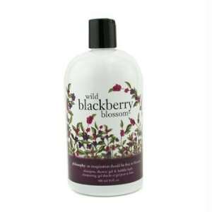   Wild Blackberry Blossom Shampoo, Shower Gel & Bubble Bath   480ml/16oz