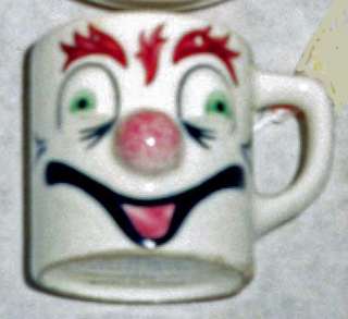 RARE PFALTZGRAFF MUGGSY CHILDS CUP UNMARKED KOKO THE CLOWN  