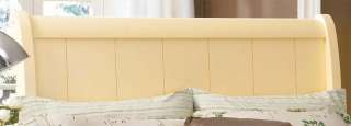 Youth Buttercup Yellow Twin Sleigh Bed  