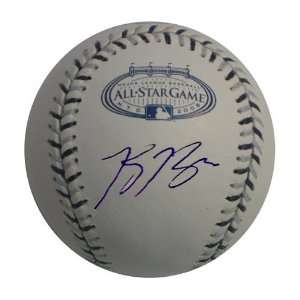  Autographed Ryan Braun 2008 All Star Game Baseball.(MLB 