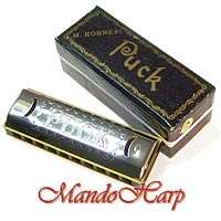 MandoHarp   Hohner Historic Miniature Diatonic Harmonica   550/20 Puck