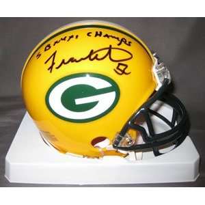  Frank Winters Signed Packers Mini Helmet   SB XXXI Champs 