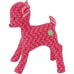  Kathe Kruse Grabbing Toy Rattle, Mini Deer Pink Baby