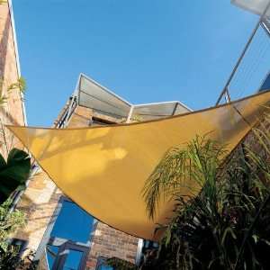  Coolaroo Shade Sail Triangle 16ft 5in Canopy Patio, Lawn 