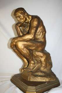 The Thinker / Le Penseur by A. Rodin   VERY RARE  