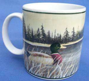 Sakura David Carter Brown Northwoods Duck Mug Cup  
