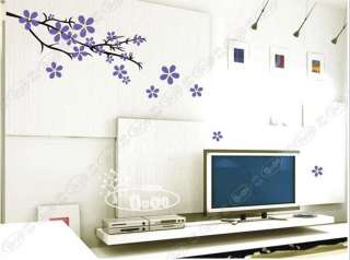 Plum Blossom Wall Decal   FHY M1021  