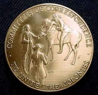 Samuel Adams Patrick Henry US American Revolution US Mint Medal  