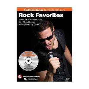  Rock Favorites   Audition Songs for Male Singers   Book 