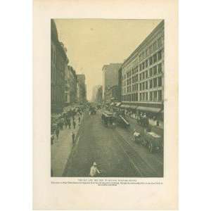    1910 Print State Street in Chicago Illinois 