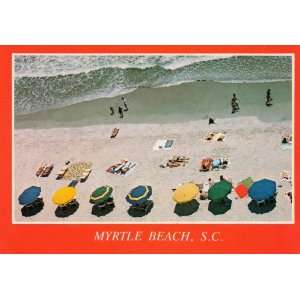 Post Card MYRTLE BEACH, S.C., Photo by Cecil Brandon, Plastichrome 