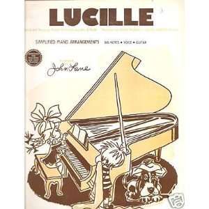  Sheet Music Lucille Kenny Rogers 100 