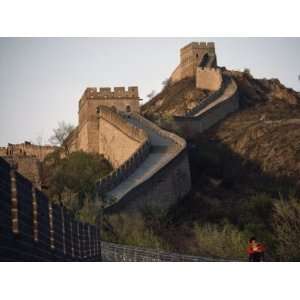  Watchtowers and the Crenellated Great Wall of China, Hebei 