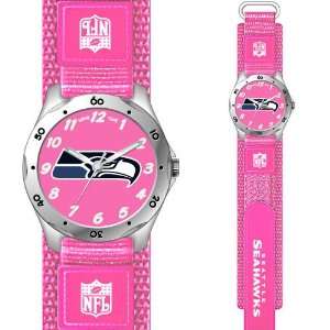  NFL Seattle Seahawks Pink Girls Watch