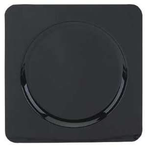 Square Acrylic Black Charger Plate, 12.25  Kitchen 