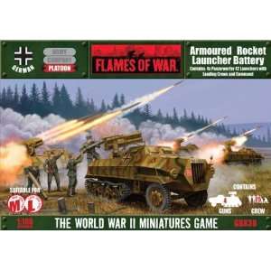  German Armoured Rocket Launcher Battery Toys & Games