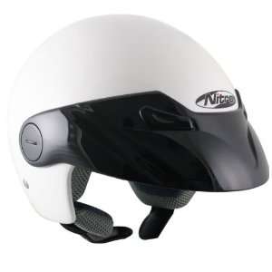  Nitro X518 White Open Face Motorcycle Helmet Automotive