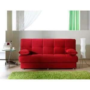  Reno Rainbow Red Sofa Bed by Sunset
