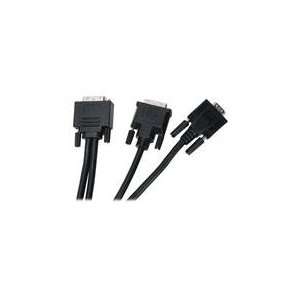  LINKSKEY 6 ft. DVI/VGA Male to DVI Male Y Cable for KVM 