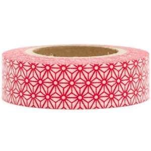  pink Washi Masking Tape deco tape red flowers Toys 