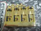 NEW   ABM 3564 G Brass Bass Bridge With Rollers   GOLD