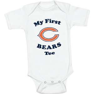  Chicago Bears Infant My First Bears Tee Creeper Sports 