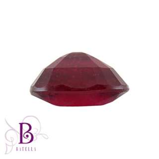 00 Ct Natural Oval Loose Red Ruby Gemstone For Rings Pendants 