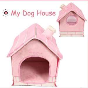  Dog Bed   My Dog House Pet Bed   Pink 