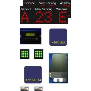  with alpha numeric display, ticket printer for two types of service 
