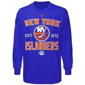  NHL Majestic New York Islanders Athletic Streamline Long 