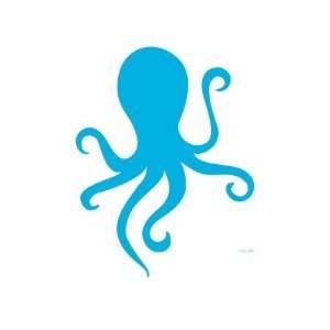  Blue Octopus Premium Poster Print by Avalisa , 18x24