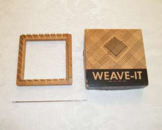  Donar Products Weave It Loom, Instructions, Original Box  