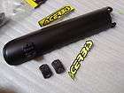 LH RH Black Acerbis front inverted fork protector covers EXC/MXC 00 05 