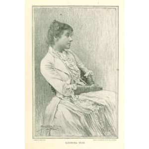  1895 Actress Eleonora Duse 