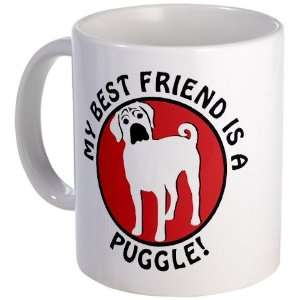  My Best Friend Is a Puggle Coffee Mug