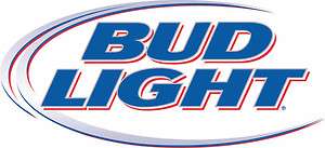 BUD LIGHT Vinyl Decal Sticker 18 wide FULL COLOR Style2  