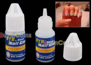 3g Acrylic Nail Art Glue French False Tips Manicure  
