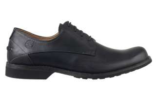 Timberland Mens Shoes Earthkeepers City Blucher Black Oxford Leather 