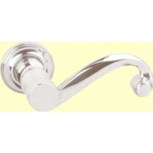 Door Hardware 260125 Curved Lever Large Rose 2 3 8 Tail w Mortise Bolt 