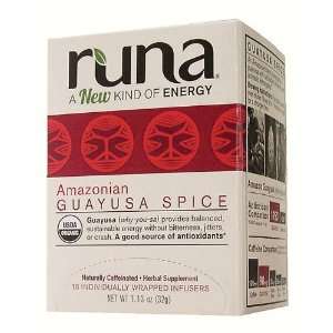  Runa LLC   ian Guayusa Spice, 16 tea infuser Health 