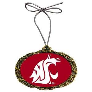  Washington State Cougars NCAA Gold Classic Logo Holiday 
