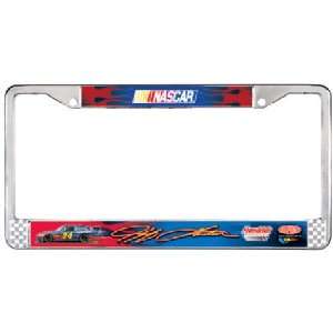    Jeff Gordon NASCAR Metal License Plate Frame