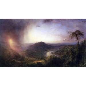 The Valley of St Thomas Jamaica by Frederick Edwin Church canvas art 