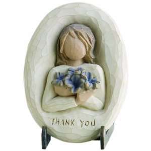   Willow Tree by DEMDACO Thank You Plaque Susan Lordi