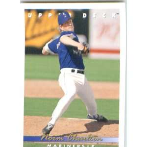  1993 Upper Deck # 663 Norm Charlton Seattle Mariners 