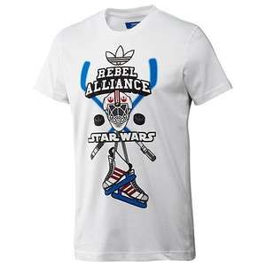 Adidas Originals Star Wars Rebel Alliance Hockey Tee Tshirt MEDIUM M 